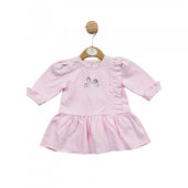 Mintini Baby Girl Pale Pink Jersey Dress